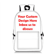 Custom all over printed backpacks (any design)