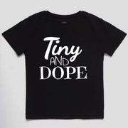 Tiny and dope handmade custom shirt / onesies