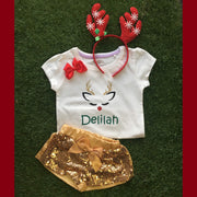 Reindeer custom Christmas set