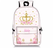 Custom princess printed backpack