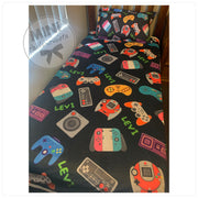 Custom GAMER theme blanket design