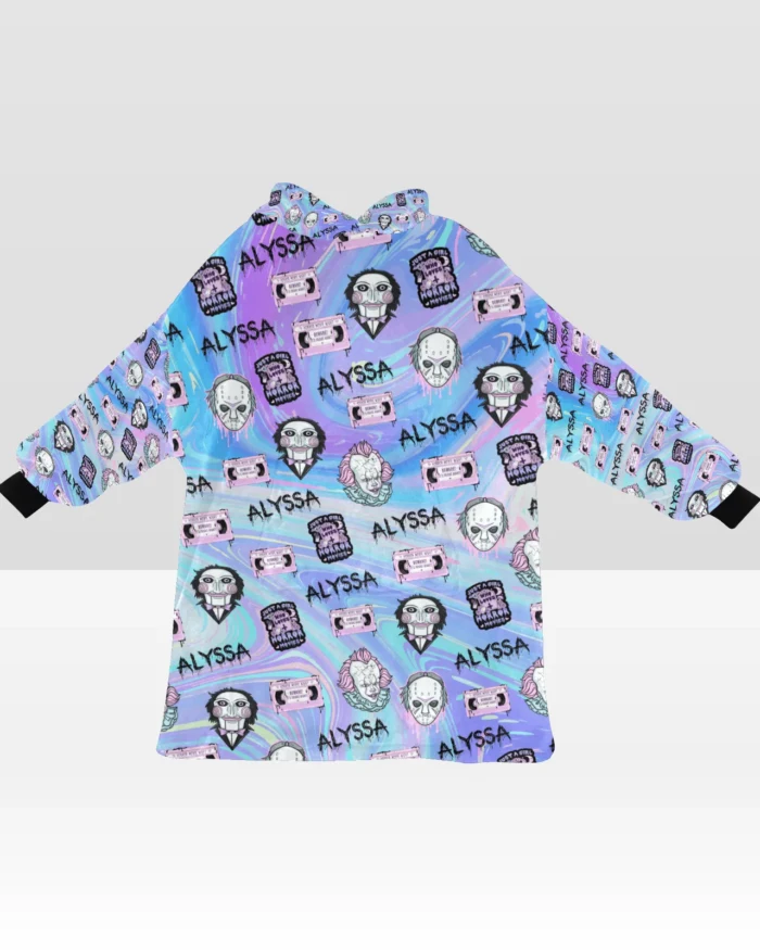 CUSTOM Horror DESIGN HOODED COZY